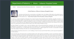 Desktop Screenshot of blhcpediatrics.org